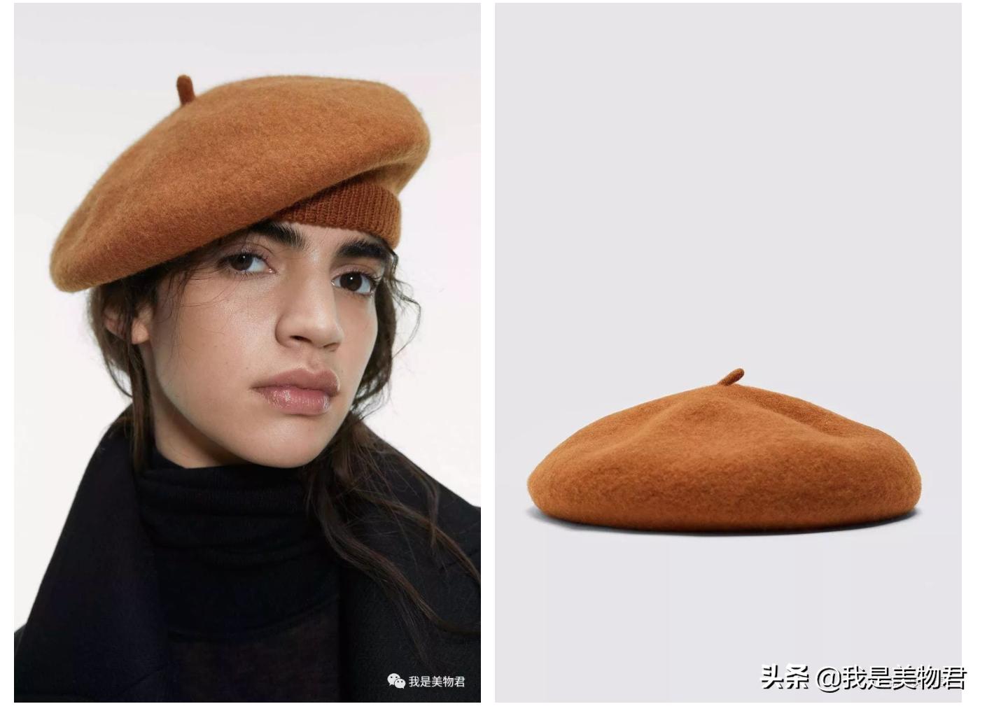 头大脸大适合什么帽子秋冬渔夫帽,脸小戴哪一款帽子好看