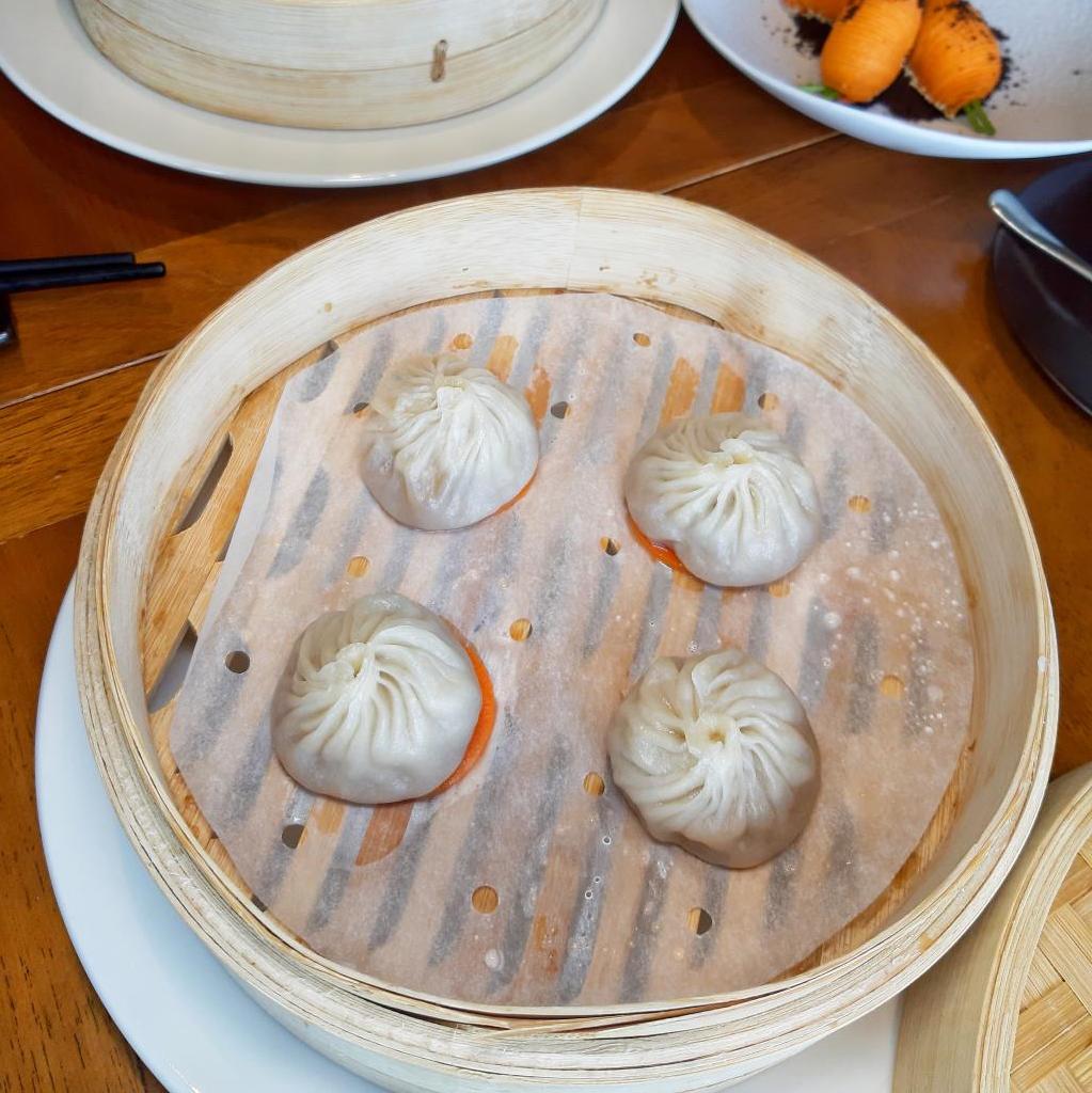 造型栩栩如生的港式点心，望见已不忍下箸