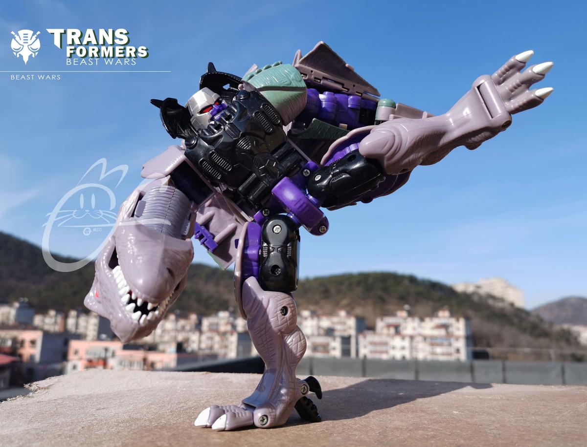 bw金属变体霸王龙威震天,变形金刚bwvs01测评