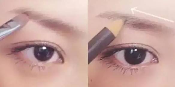 眉毛看起来很淡,眉毛淡但是看得见