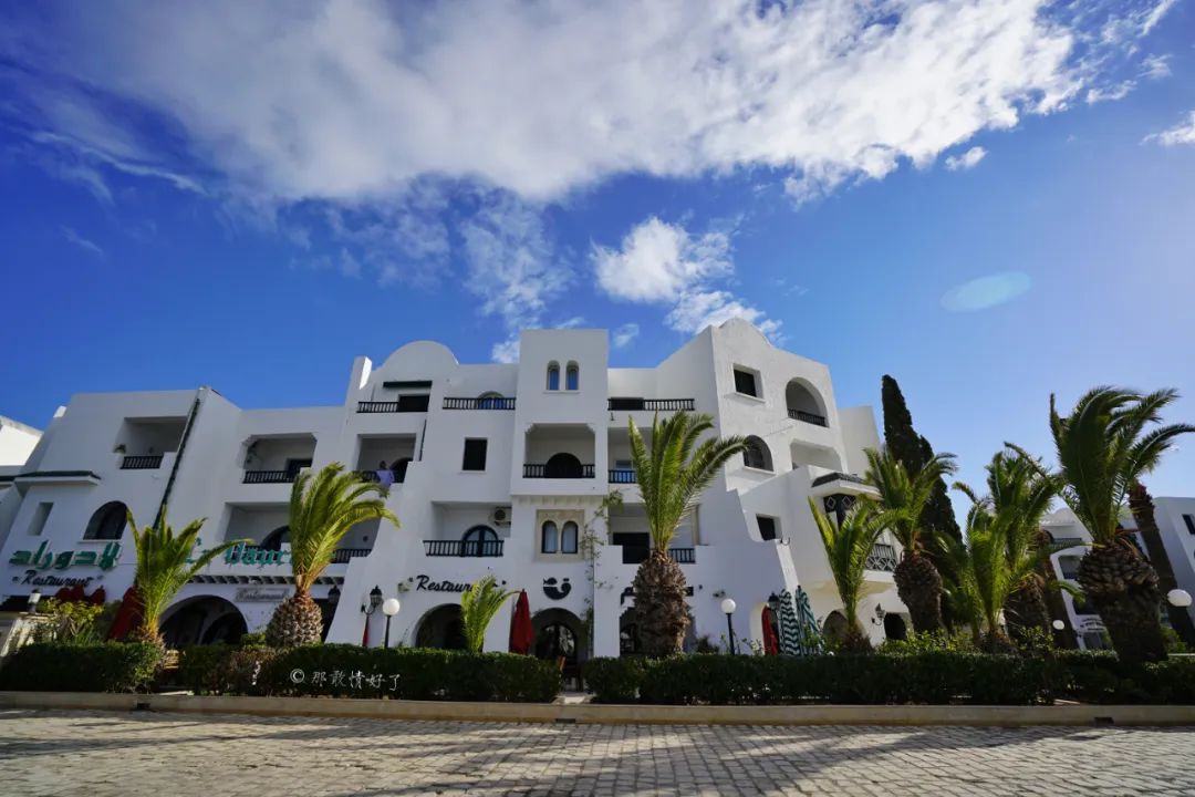 古代突尼斯城的港口,古老的地中海