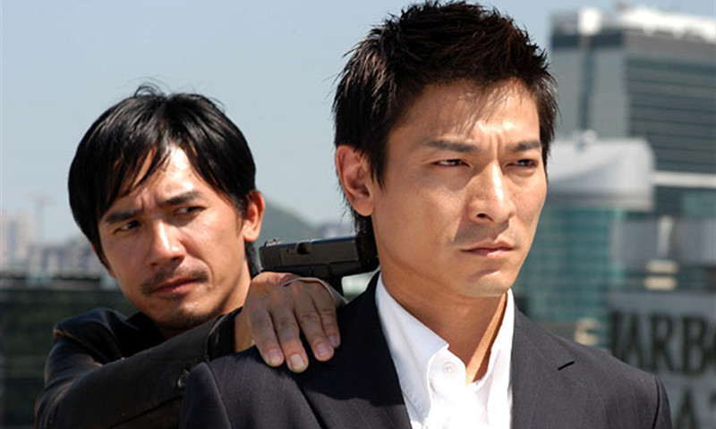 无间道电影结尾什么意思,无间道两个不同的结尾