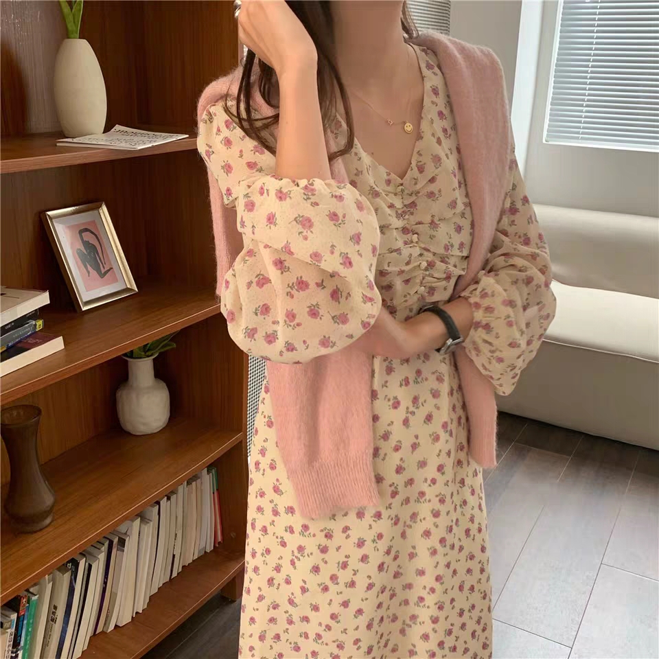 春季必入甜美风连衣裙,平价法式吊带温柔连衣裙推荐