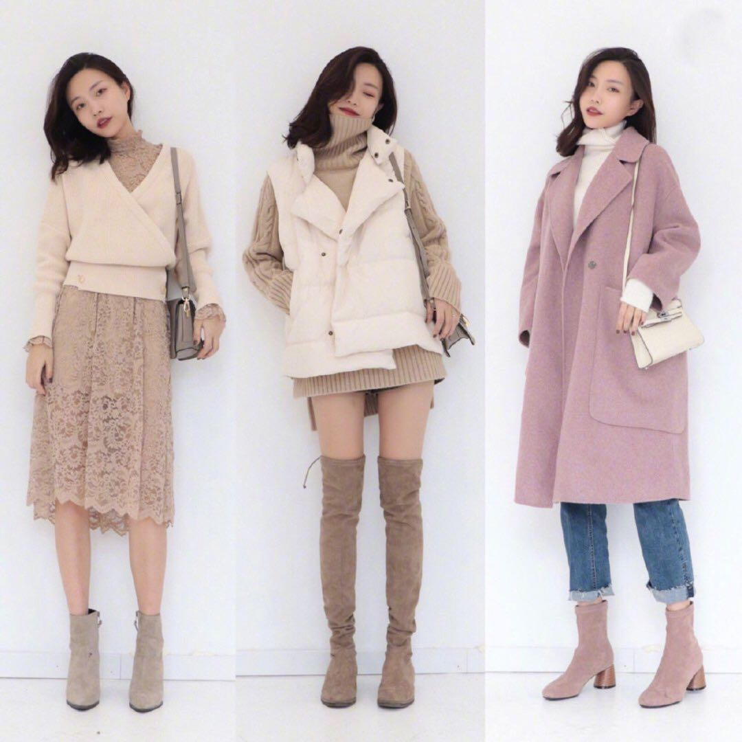 54套高颜值穿搭,54套时尚穿搭示范