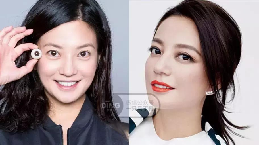 杨颖眼大,杨颖的眼睛瞪大了为什么好看