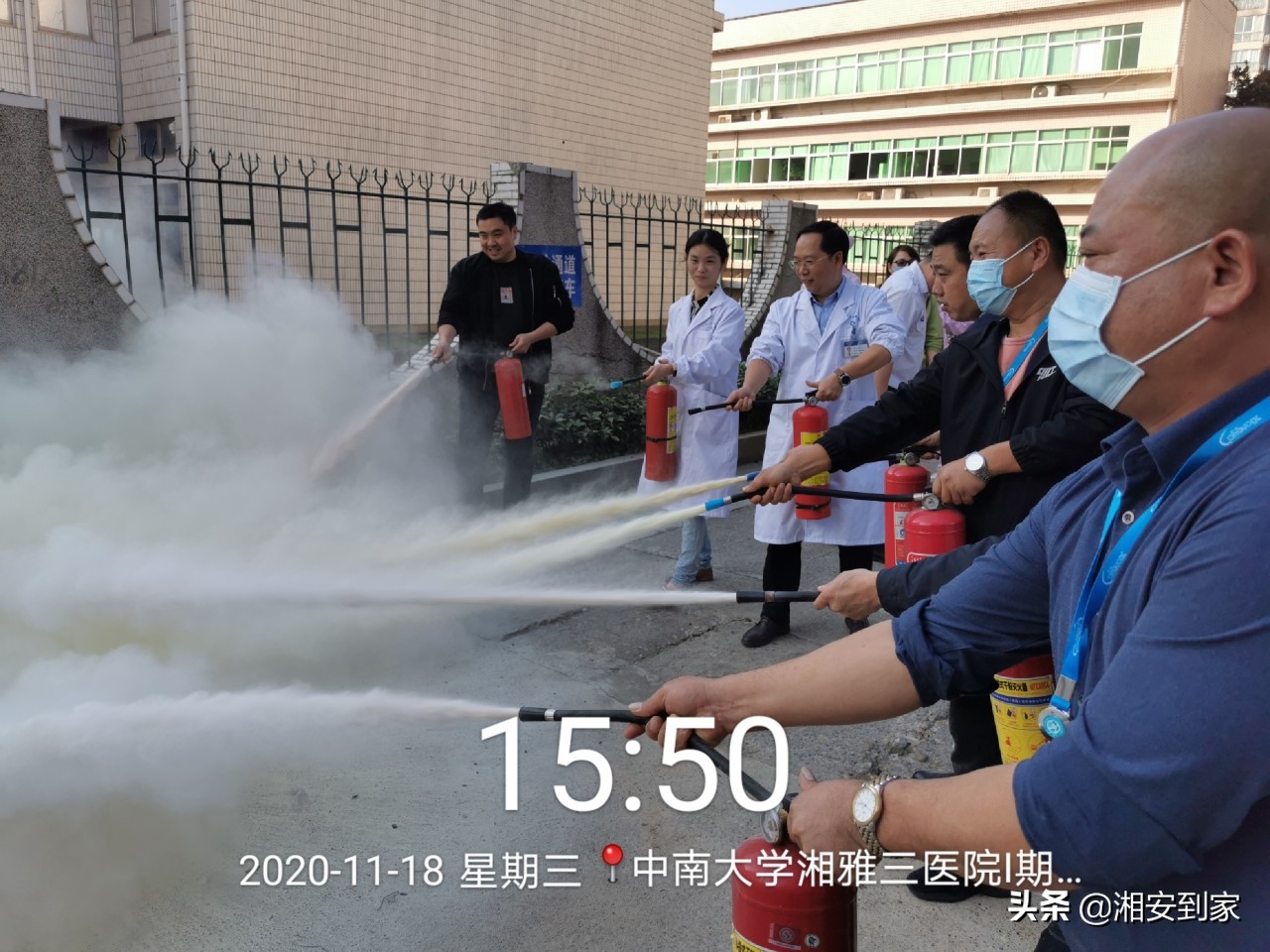 中南大学湘雅三医院消防培训、安全演练，筑牢医院“防火墙”