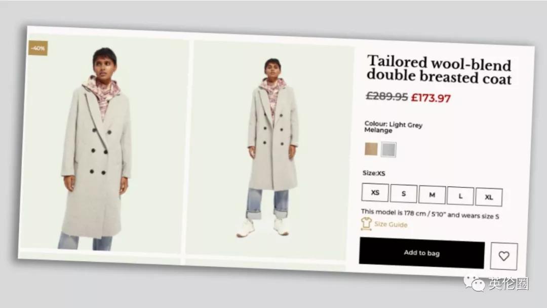 英国人买一件衣服一般多少钱,英国官网买衣服交关税