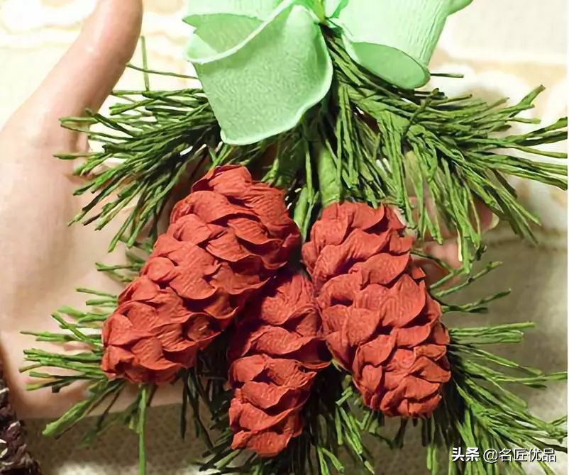 松塔创意手工实用又好看,松塔创意手工动物