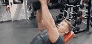 哑铃练胸肌上胸和下胸20分钟,哑铃练胸肌怎么练大小胸