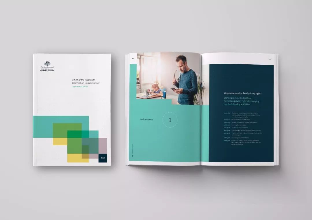 简约大气的企业宣传册／画册设计精选