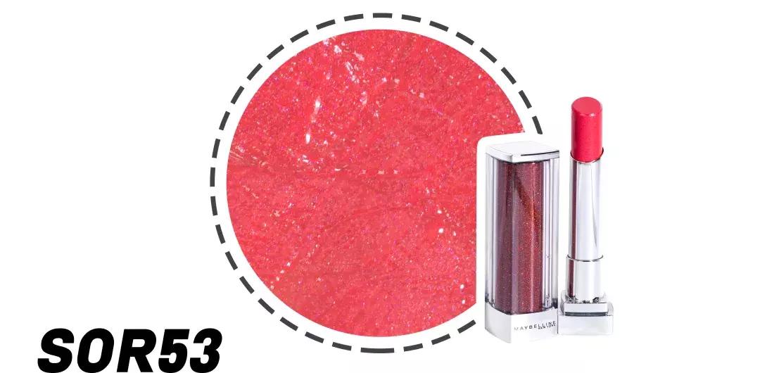 美宝莲星钻小灯管色号,美宝莲小灯管试色14