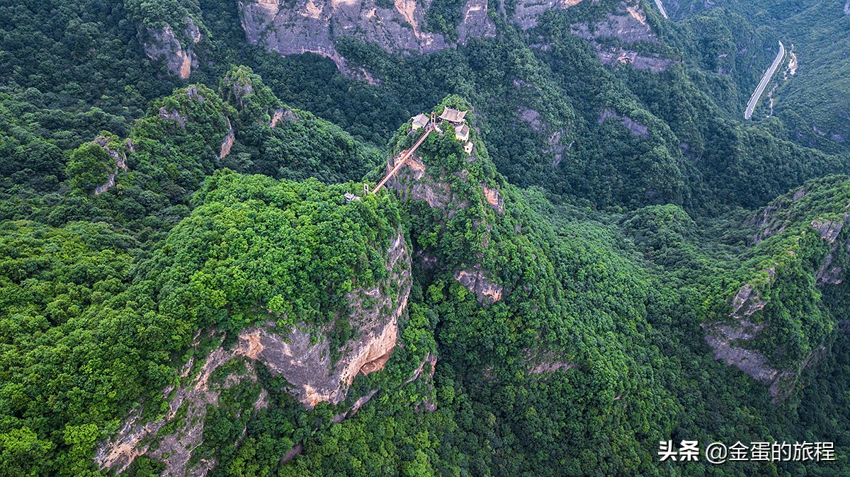 中国道教十大名山崆峒山景点图片,游览崆峒山道观走哪条路线