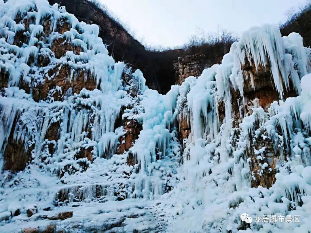 冬天的龙居冰瀑,满城龙居冰瀑一共有几瀑
