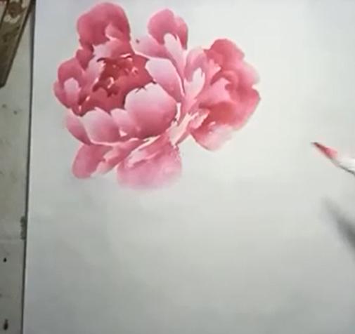 干货！简单的写意牡丹画法步骤，看完的人都会画了，您学会了么？