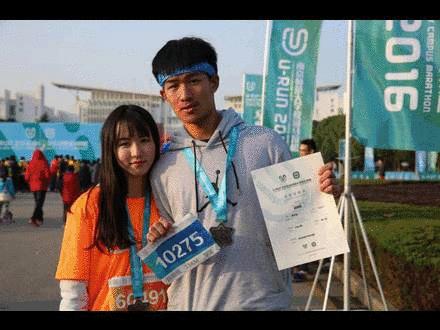 南师大马拉松开幕式,最美南师