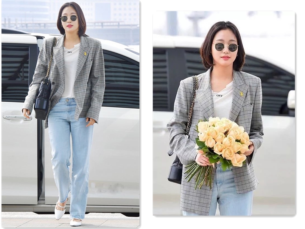 金高银穿搭分享,韩系淡颜系穿搭金高银