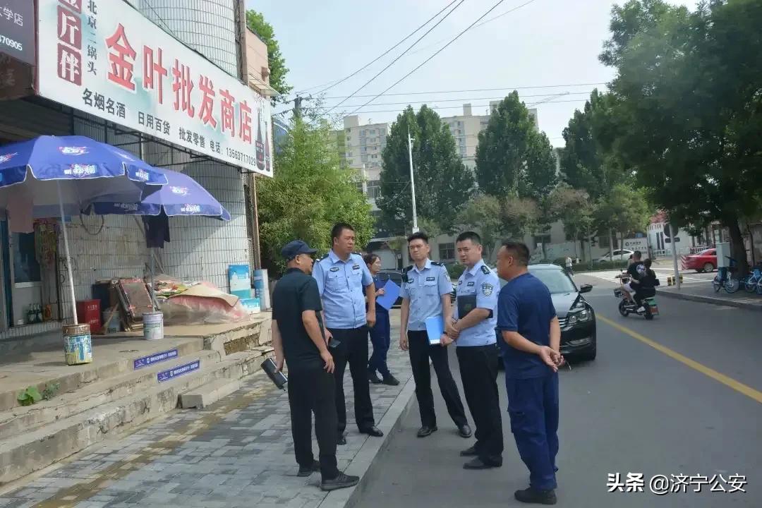 “精准入企”济宁济东公安密织反诈防护网