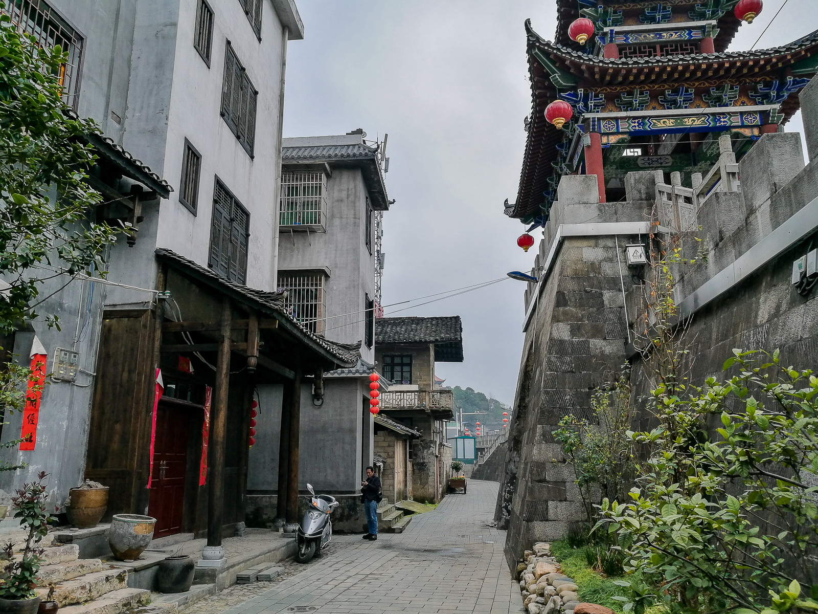 湘西千年芙蓉古镇,新晃县风雨桥
