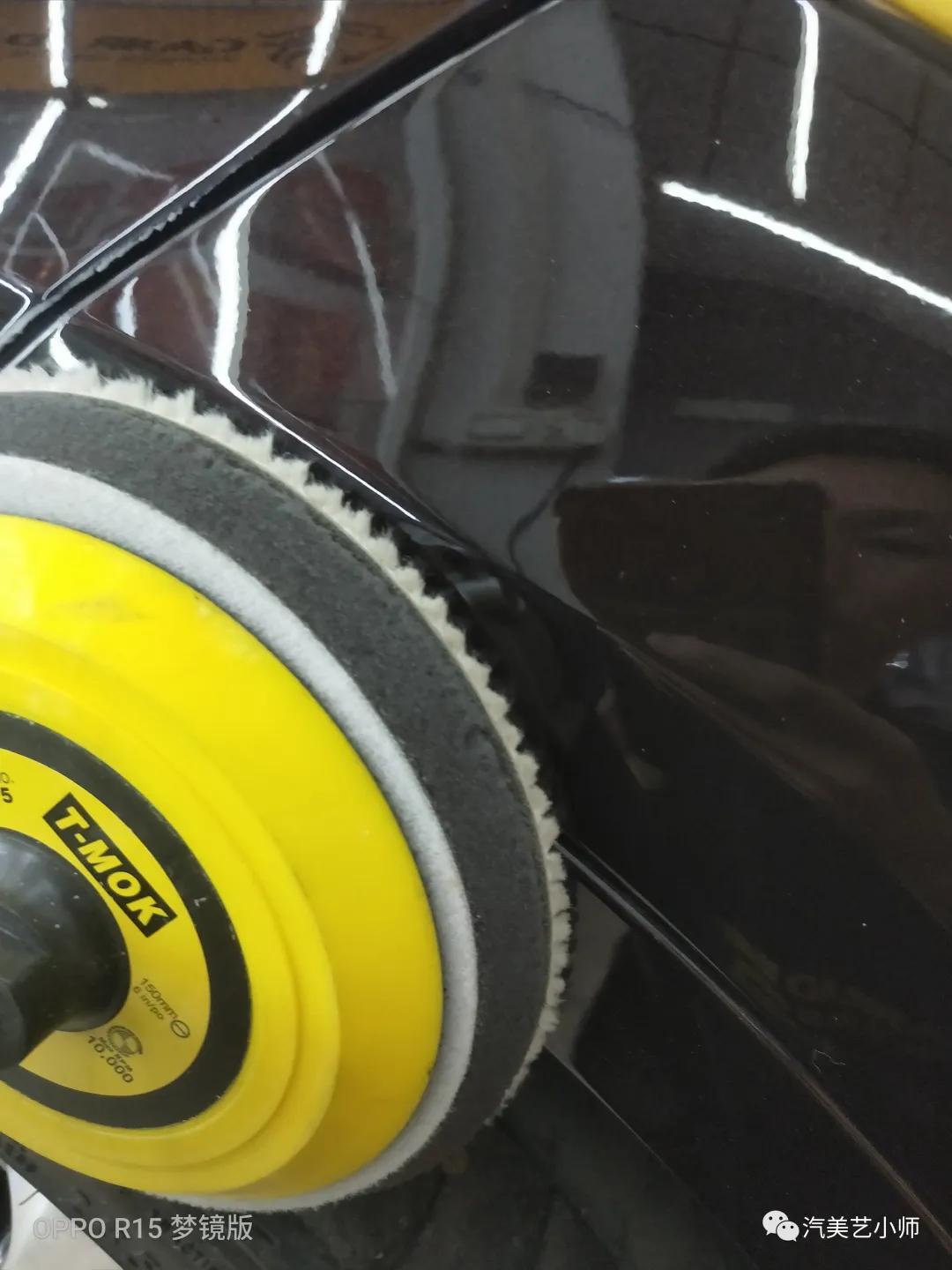 车前杠刮花抛光,前杠抛光修复