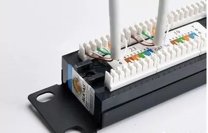 6类网线配线架做法,七类网线怎么打配线架模块