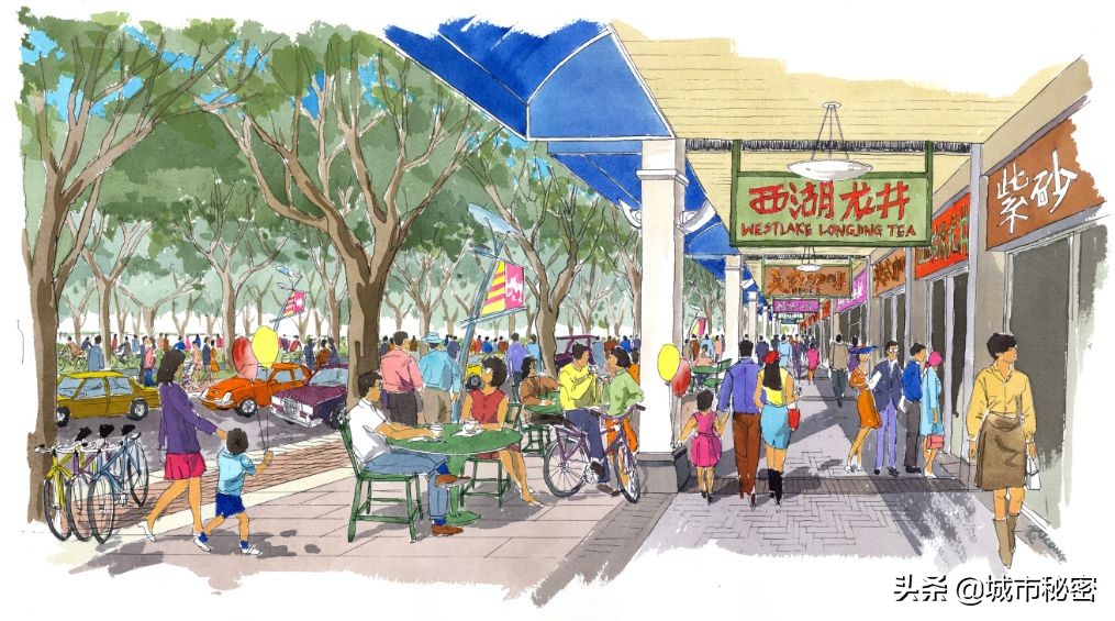 杭州改变后景色,杭州湖滨变化