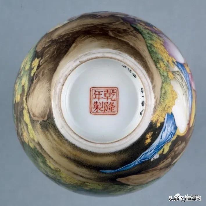 乾隆御制珐琅彩碗拍卖了780万港元,乾隆洋彩观音瓶伦敦拍卖