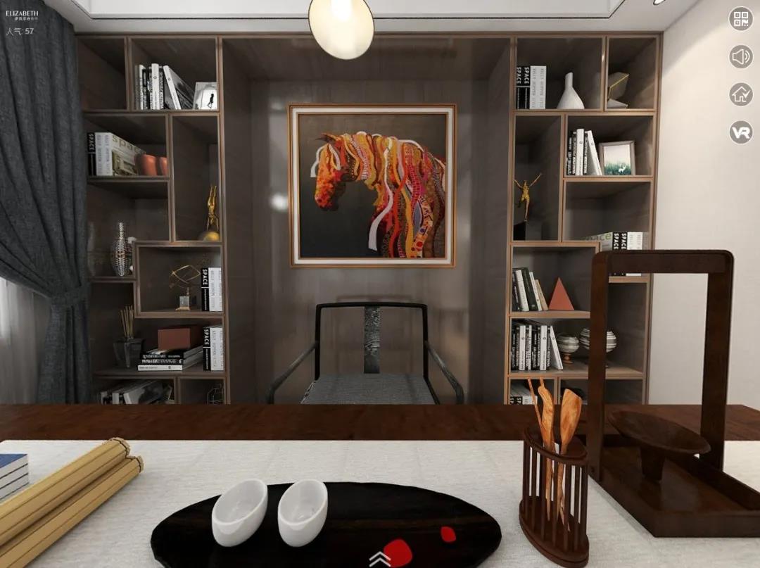 扬州伊莉莎白瓷砖王荣镇：125㎡现代复式大平层，满屏高级质感