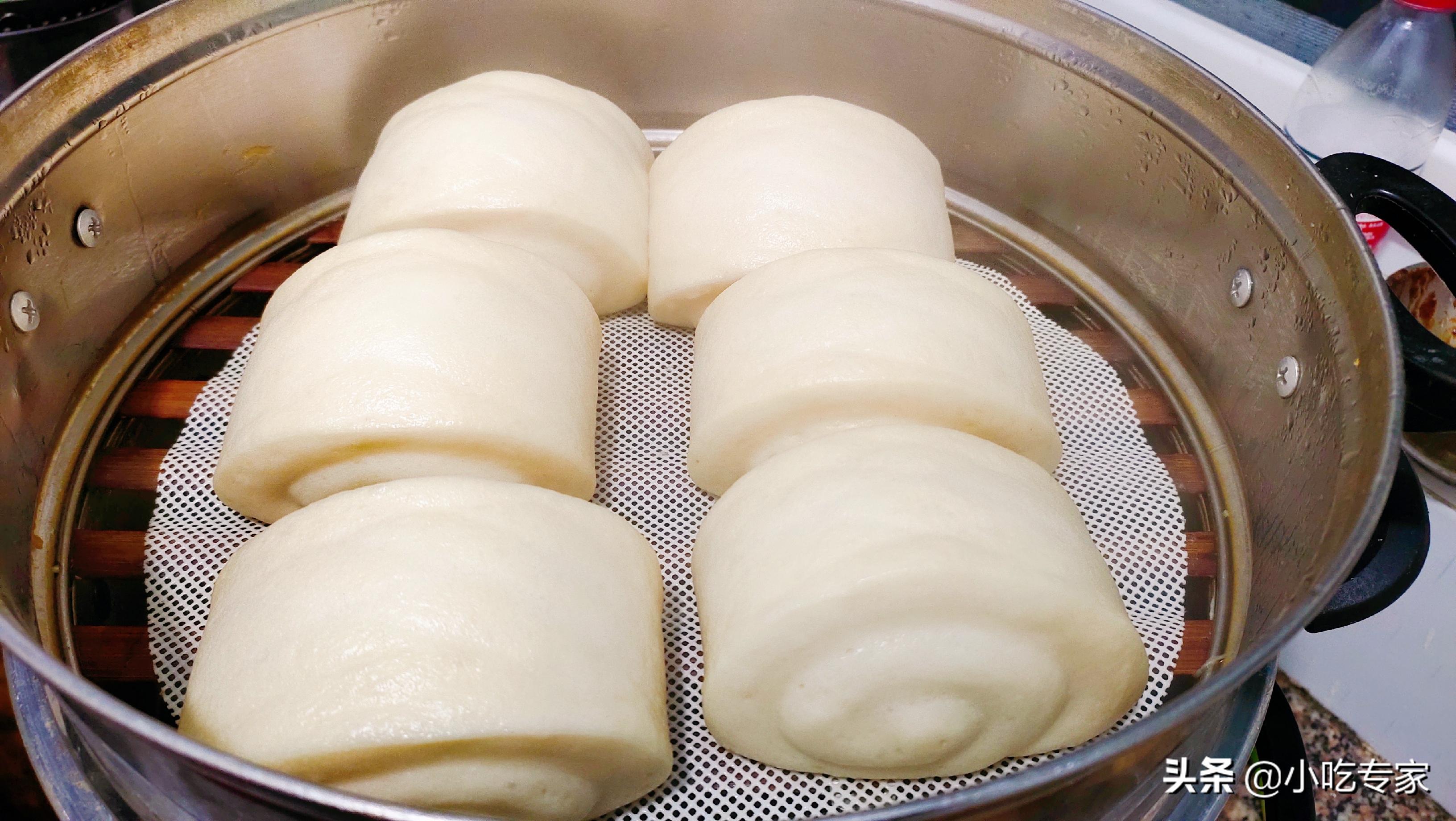 一次发酵蒸馒头教程全过程,蒸馒头一次成型教程