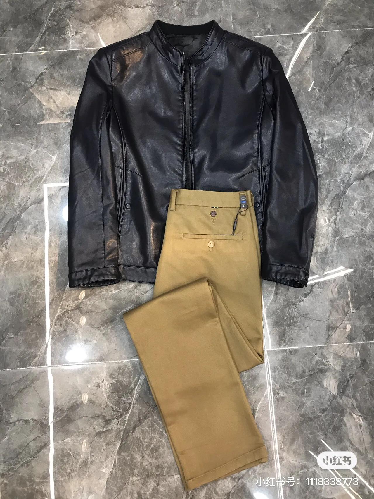 休闲裤卡其色才是百搭款,百搭卡其色休闲裤