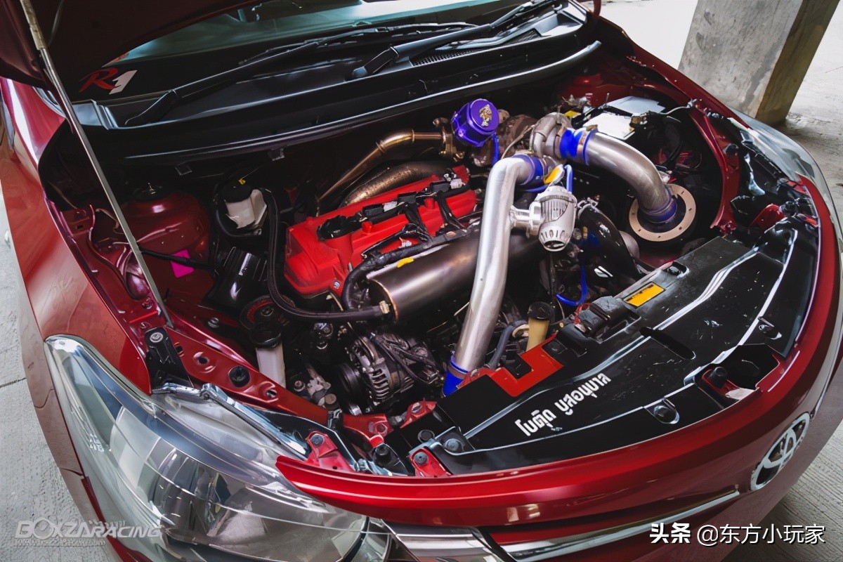 丰田威驰加涡轮,小排量汽车丰田威驰1.3改机械增压