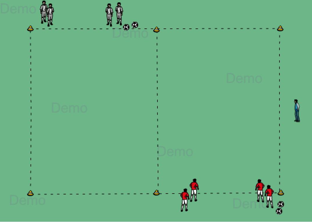 2v1进攻足球教案,足球2人进攻战术教案