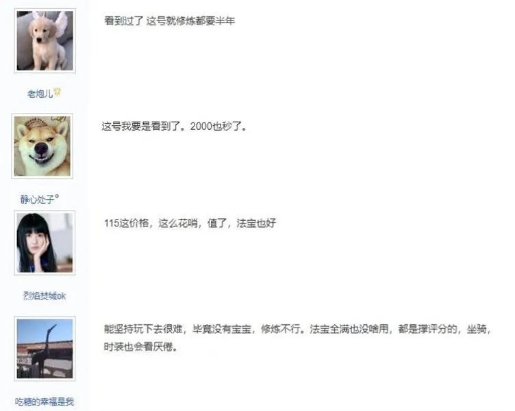 梦幻西游手游：玩家1500元秒“花里胡哨”角色，网友大呼血赚