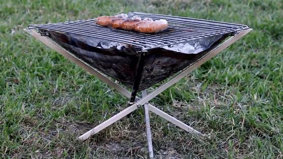 超级实用烧烤架,新式家用烧烤架