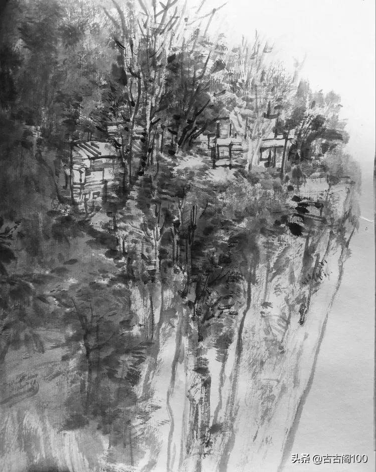 意笔人物高手蒋雪平