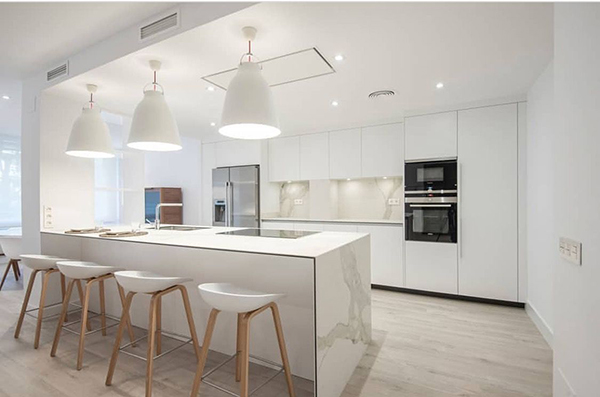 厨房橱柜台面怎么挑选颜色,不锈钢橱柜台面怎么挑选