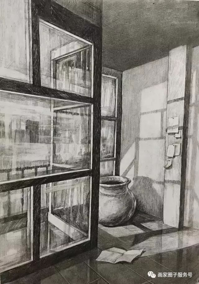 清华大学美术学院设计素描高分卷,清华学生校考素描作品
