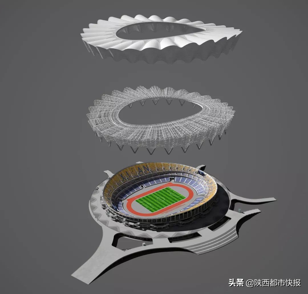 好消息盛景湾,西安奥体中心超高层最新进展