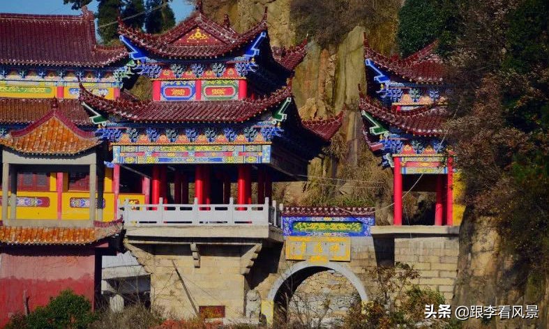 横岗山登山,横岗山天柱峰