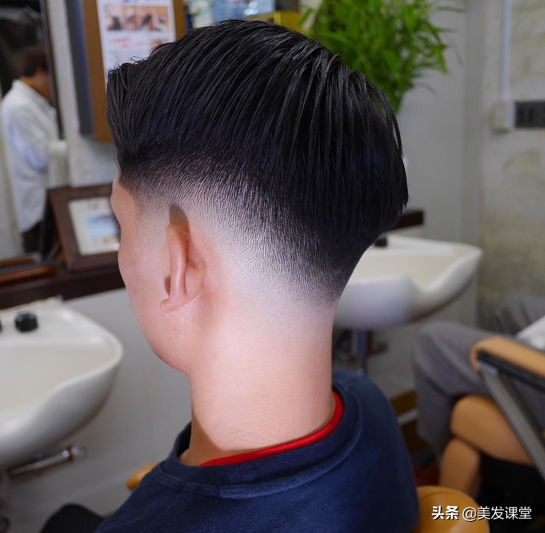 渐变铲青理发视频教程,渐变铲青