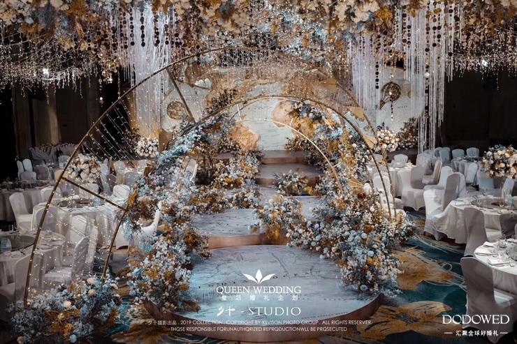 dodowed婚礼线上教学,浪漫唯美的西式主题婚礼