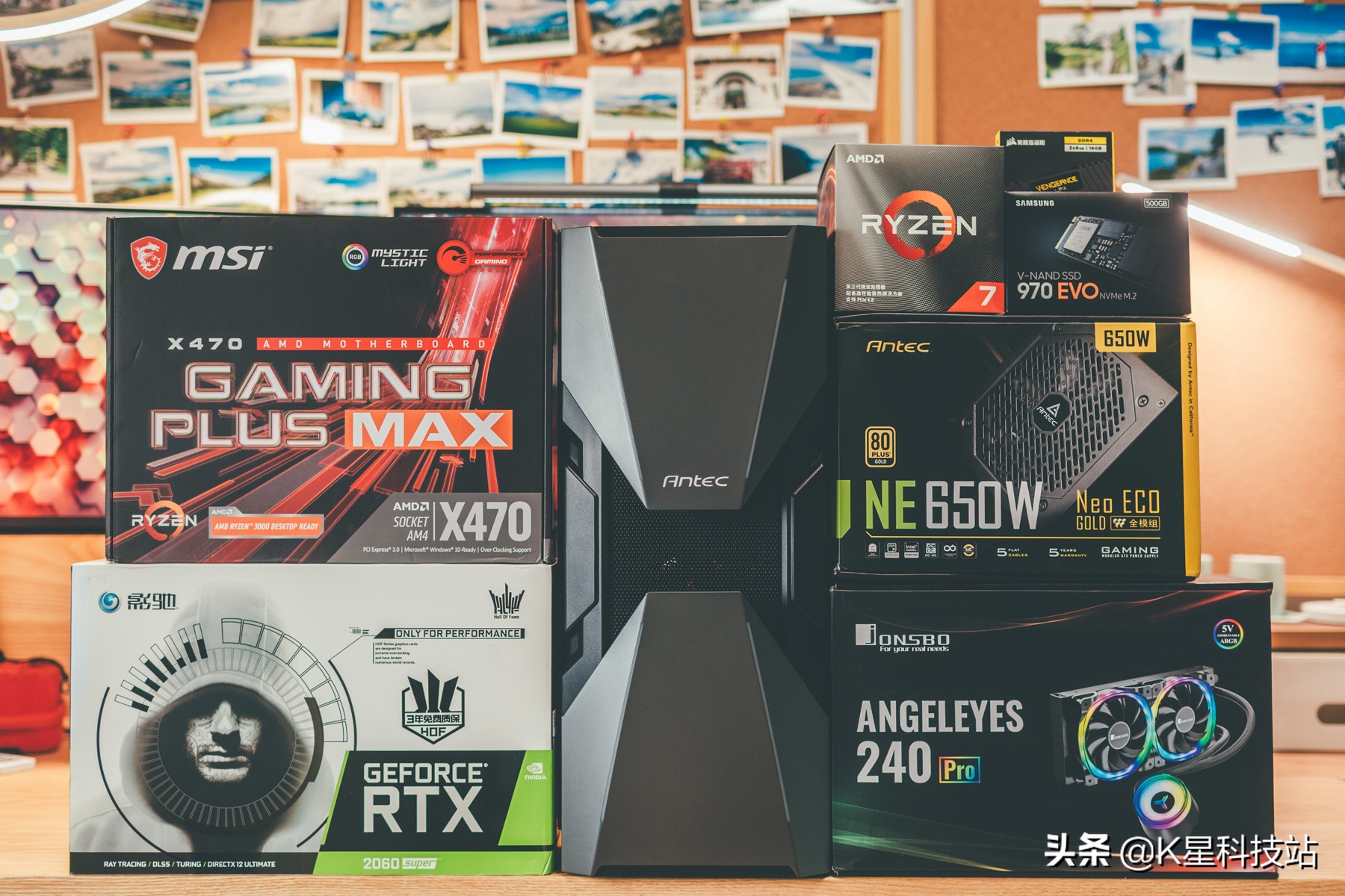 标准ATX剪辑生产力，性价比这么来，3700X水冷主机搭建体验