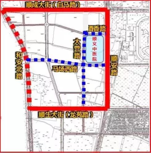 顺义马坡有什么改动,顺义中医院马坡院门口怎么掉头