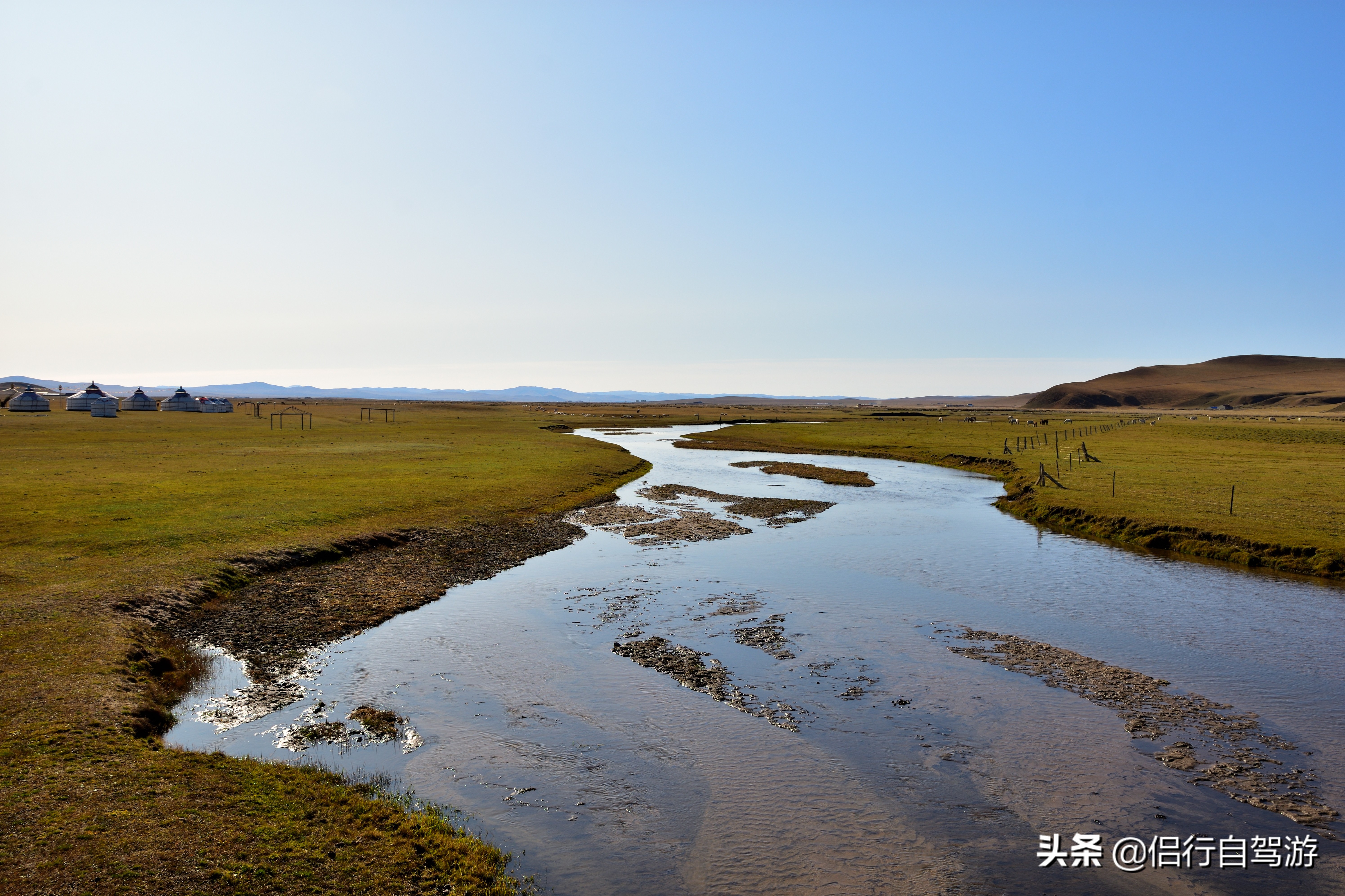 西乌旗景观大道,两条景观大道
