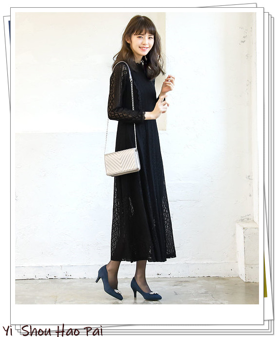 时尚又好看的春季穿搭连衣裙,早春复古气质碎花连衣裙穿搭分享