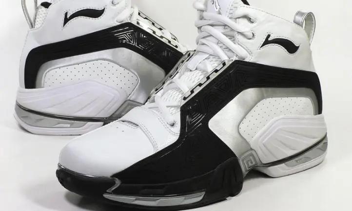 奥尼尔shaq系列篮球鞋,球鞋推荐高颜值李宁全白