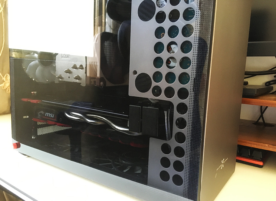 迷你小机箱怎么加装显卡,小机箱改装显卡竖装