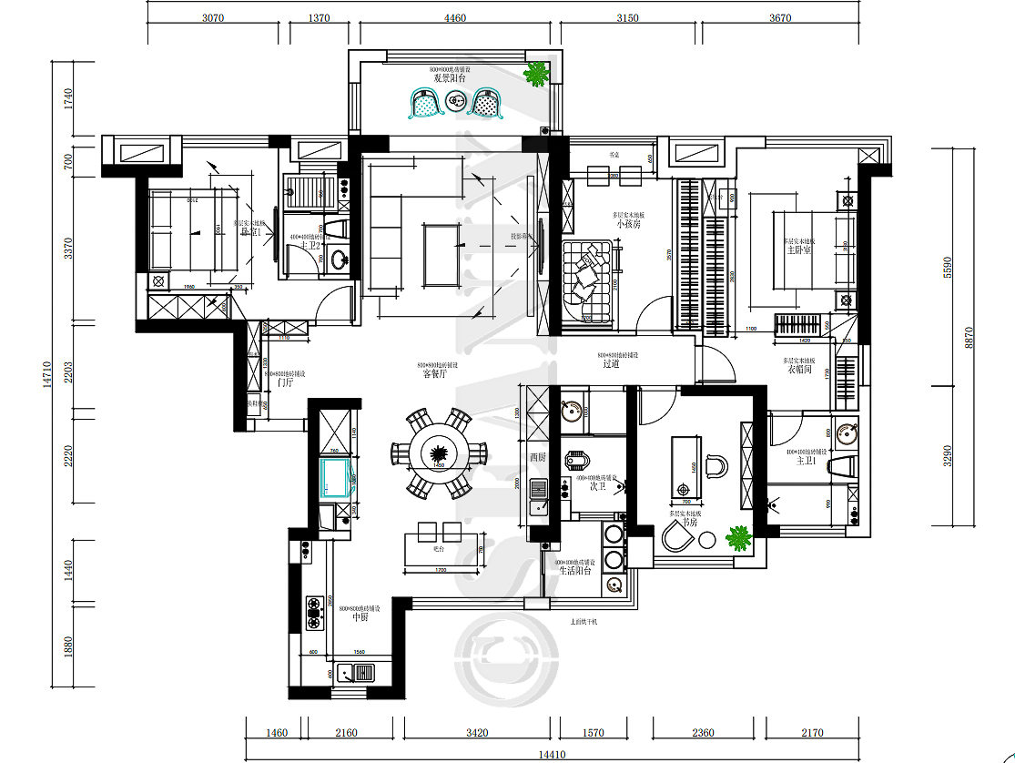 中央空调水系统二联供,中央空调地暖二联供怎么选