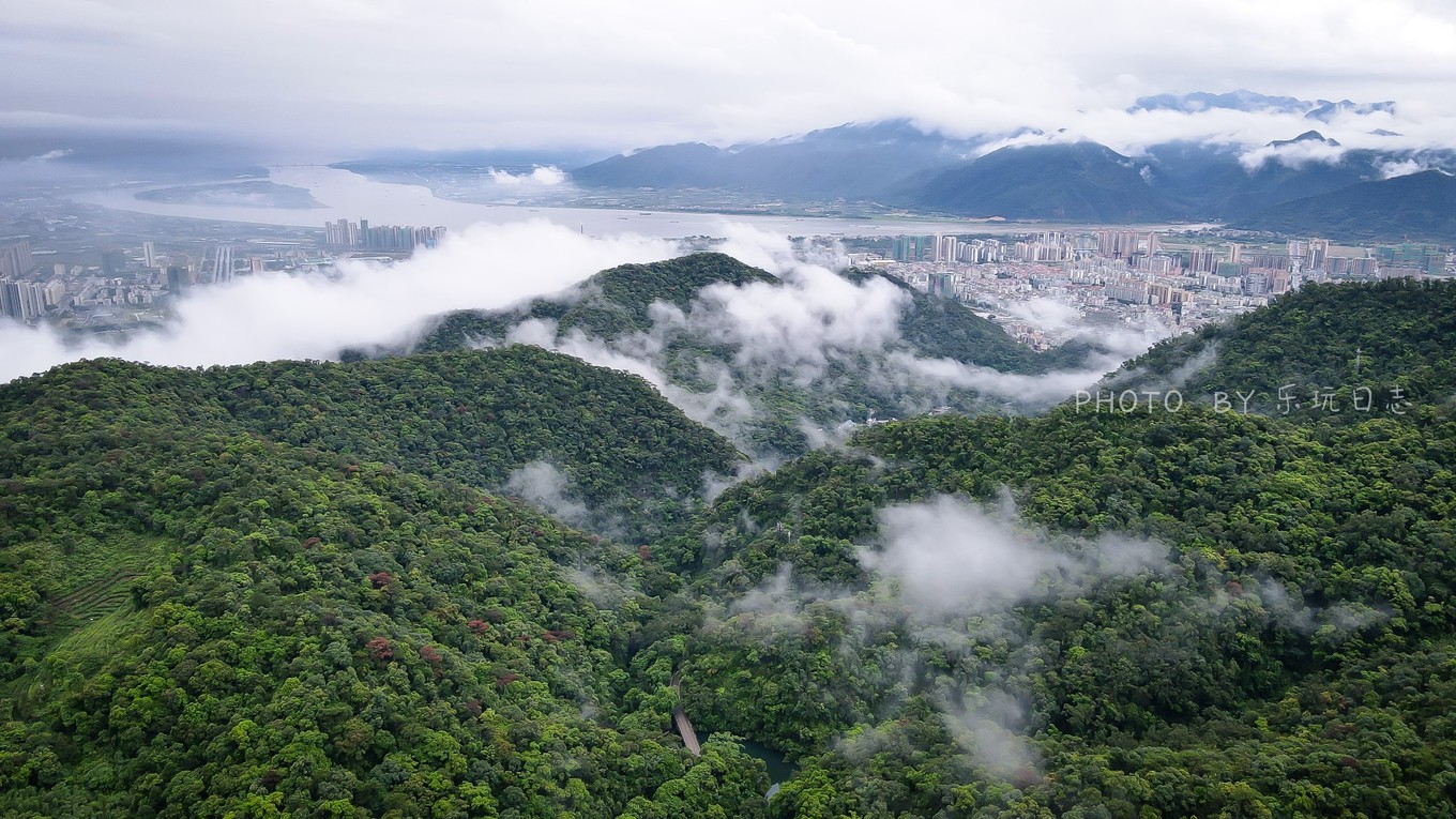 享受鼎湖山绝美风景,换个角度的风景