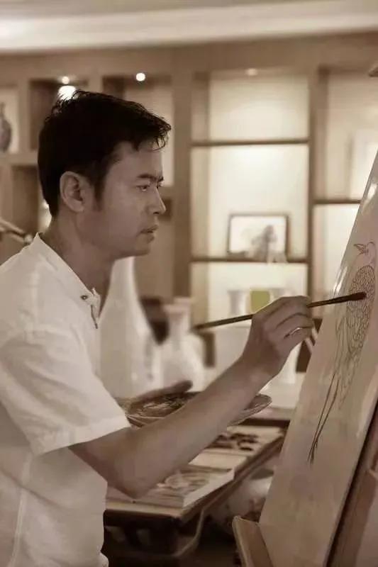 景德镇釉下彩全手工青花手绘,景德镇手绘釉下彩青花全手工