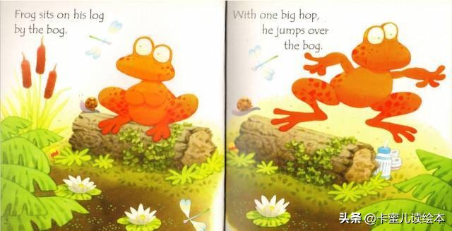 英语绘本故事青蛙和兔子,英文绘本故事大全集狐狸和刺猬